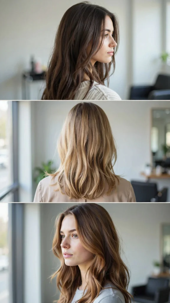 Long U-Cut Hair