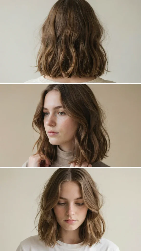 Messy Wavy Layered Cut