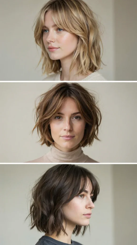 Classic Short Shag Haircut
