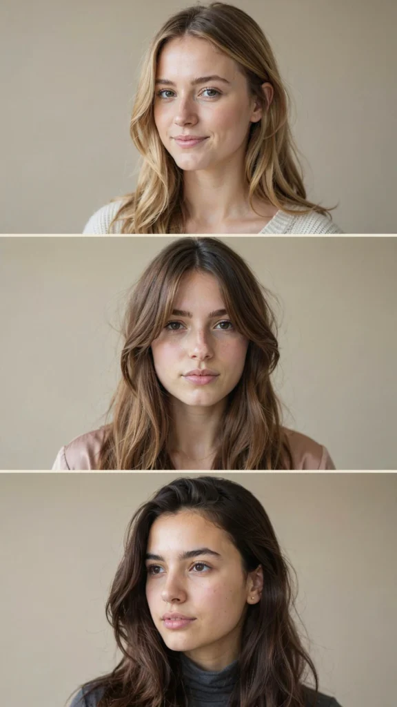 Long Hair With Crown Volume