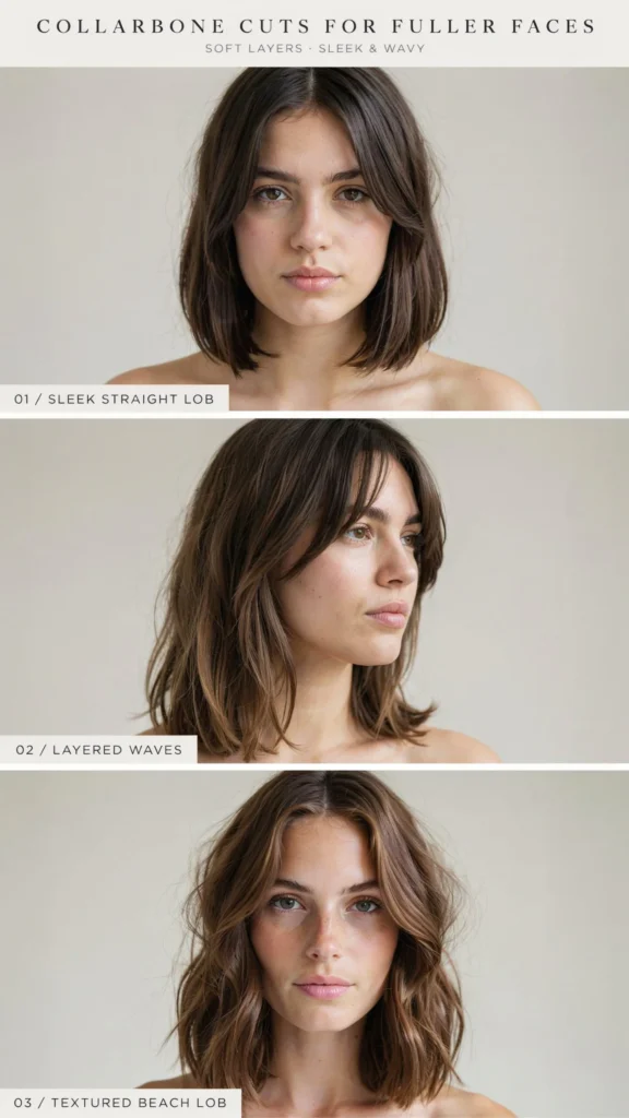 Collarbone-Length Haircut