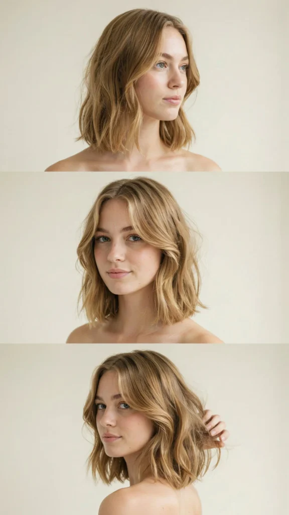  Short Wavy Layers for Fine Hair
