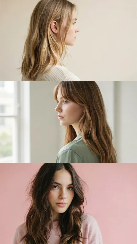 Long Layered Cut for Thin Hair