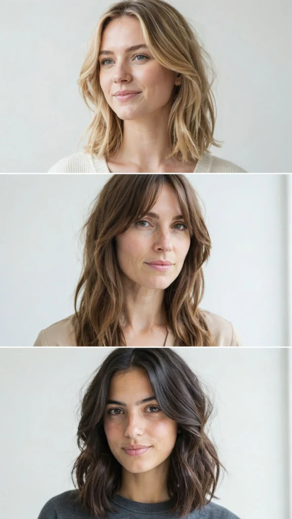 1. Soft Face-Framing Medium Layers