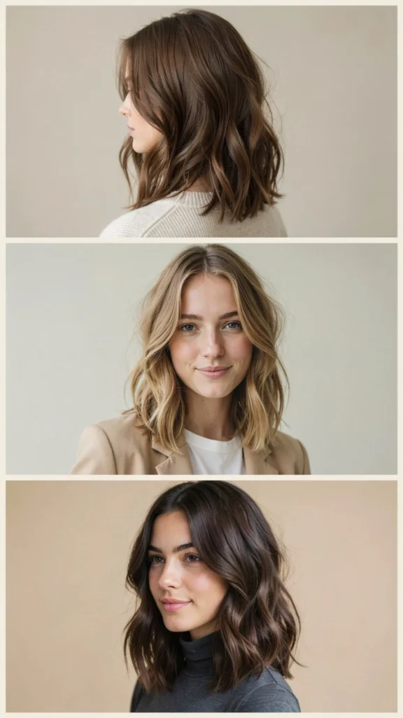 Shoulder-Length 2C Layers With Bouncy Ends