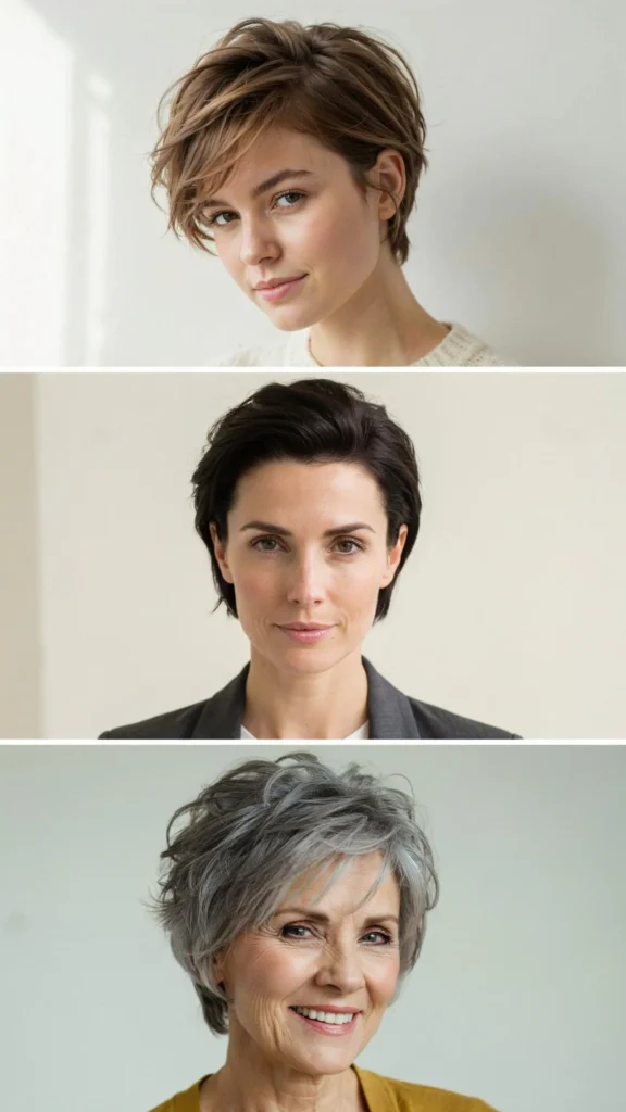 Short Pixie With Volume on Top