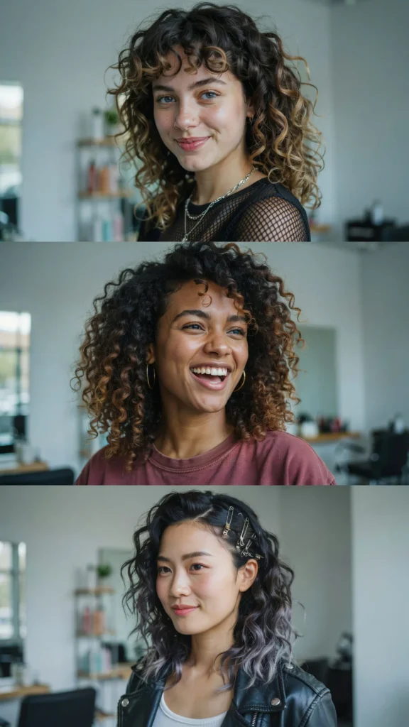 Curly Jellyfish Cut