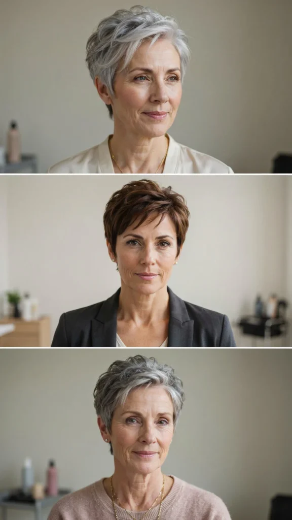 4. Tapered Pixie with Lifted Crown