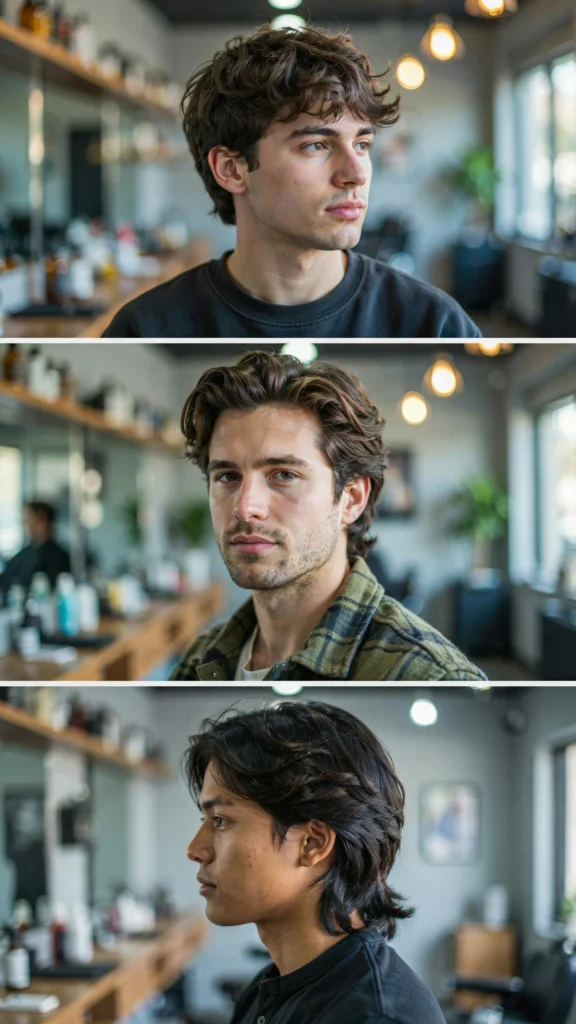 Wavy Layered Mullet
