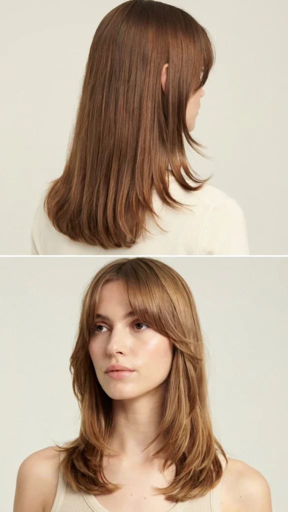 6. Long U-Cut Layers With Soft Front Pieces