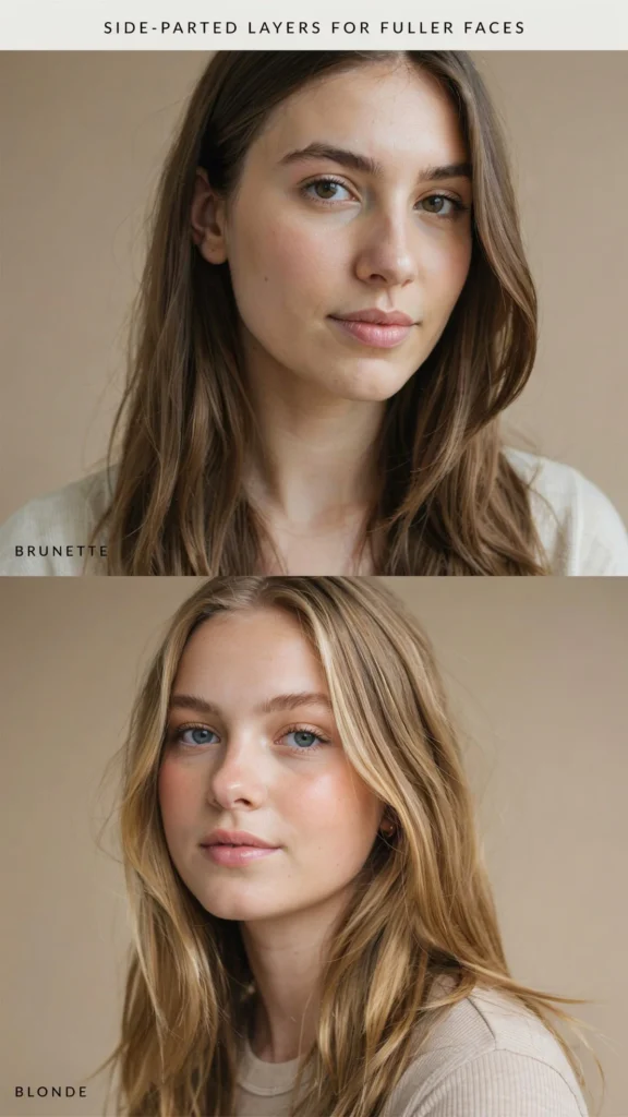  Side-Parted Long Layers