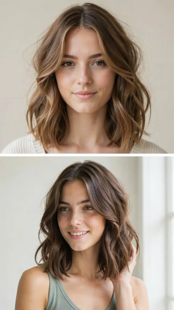 7. 2C Layers With Cheekbone-Framing Pieces