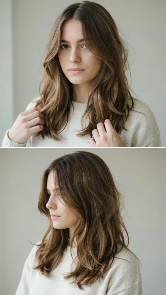 Long Choppy Layers With Long Side-Swept Framing